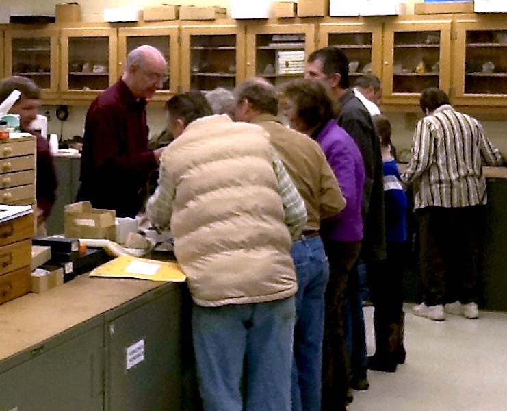 JMU Mineral Museum & Geology Lab, January 2013