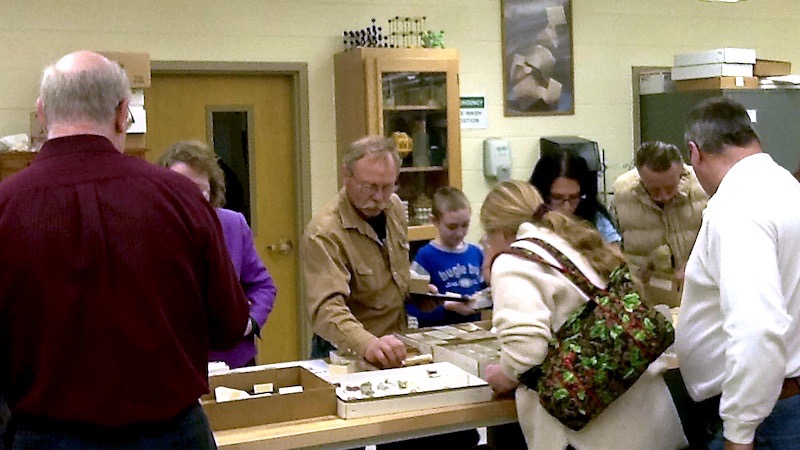 JMU Mineral Museum & Geology Lab, January 2013