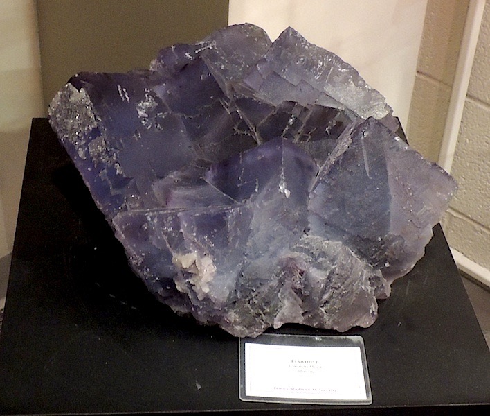 JMU Mineral Museum & Geology Lab, January 2013<br />[Contributed by & used with permission of Mary Loose DeViney]